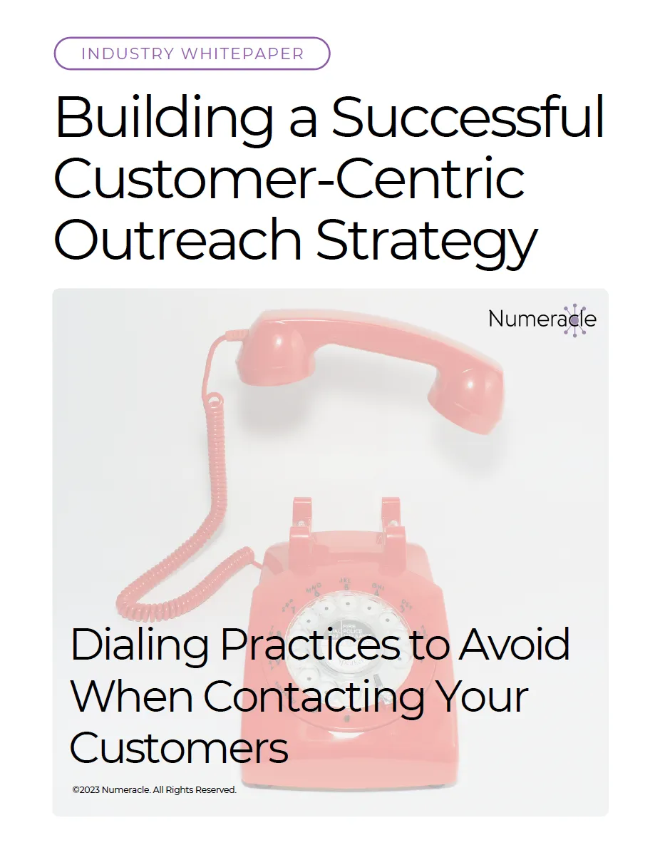 Thumbnail/Cover Image - Numeracle's Dialing Best Practices Whitepaper
